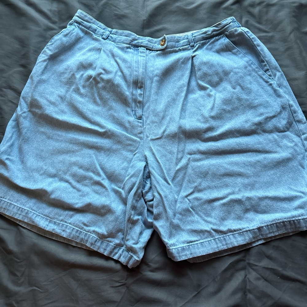 Karen Scott Light Blue Jean Shorts for Men